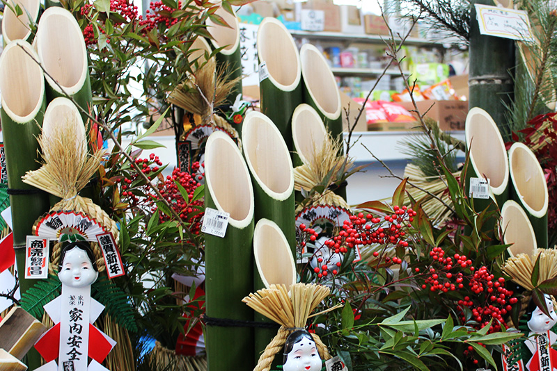 お正月のしめ飾り 門松 準備はおすみですか 産直市場 グリーンファーム 長野県伊那市